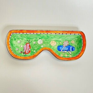 Kelvin Chen Enamel Copper Sunglasses Glasses Holder Dish Golf Tennis